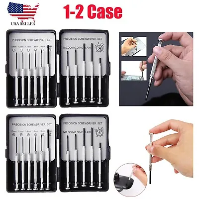 Screwdriver Set Kit 11PCS Precision Multifunction Kit Mini Flathead Phillips US • $9.95