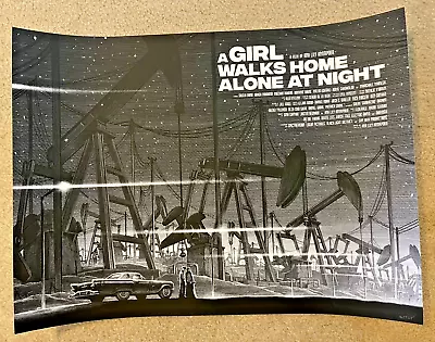 Nicolas Delort A Girl Walks Home Alone At Night Movie Poster Xx/215 Mutant • $99.99