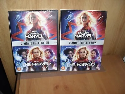 Captain Marvel/The Marvels: 2-Movie Collection [12] DVD • £13.99