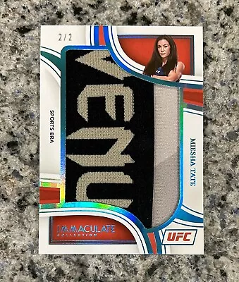 2023 UFC Immaculate Miesha Tate Sports Bra Relic /2 Fighter-Used/Worn • $499.99