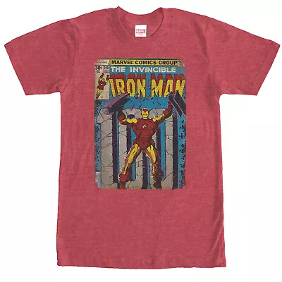 Men's Marvel Iron Man Comic Book Cover Print T-Shirt • $13.99