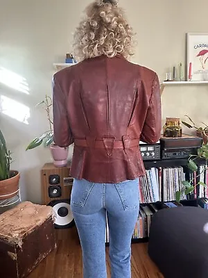 Gandalf The Wizard 1970s Leather Jacket • $450