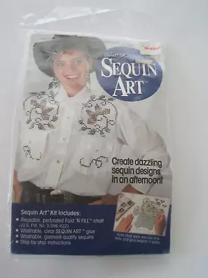 Sequin Art Western Floral Kit • $12.97