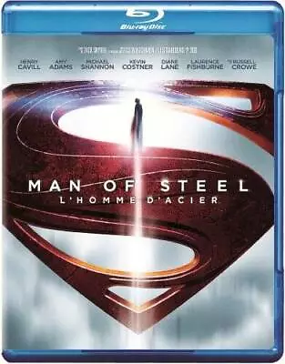 Man Of Steel [Blu-ray] Bilingual - Blu-ray - VERY GOOD • $5.37