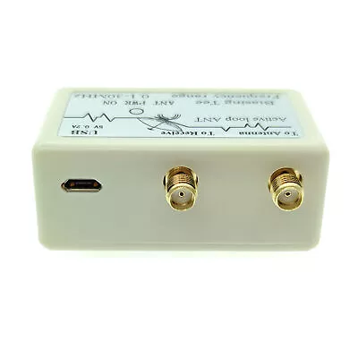 Active Loop ANT Antenna SMA 5V Bias-T Power Supply Unit SMA Female Connector • $30.87