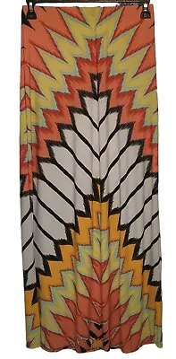 ECI New York Multicolor Stretchy Long Skirt Size Small • $16.99