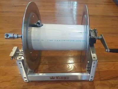 $549.98 • Buy Kings 12  Aluminum Manual Hose Reel With Stainless Steel Manifold 1/2 
