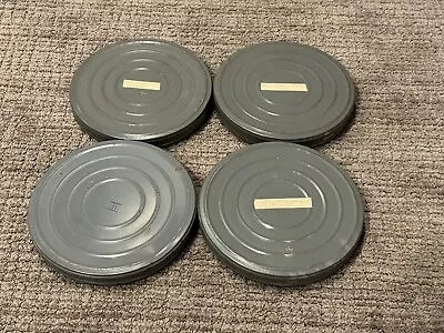 Vintage 16mm Film Cans And Reels WWII 1940s • $30