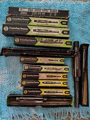 £12.50 • Buy Adjustable Expanding Reamers Various Sizes Job Lot Garage Workshop 