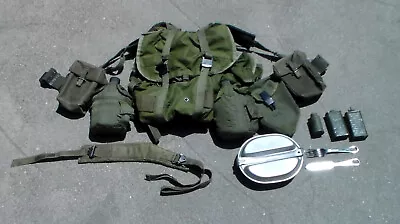 US Vietnam War To 1970s Alice Pack Backpack & M56 Suspenders & Pouches & More • $175