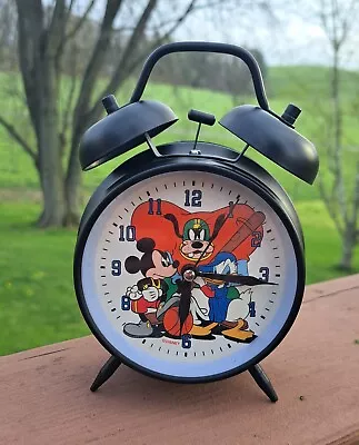 Disney Mickey Mouse Donald Duck Goofy Battery Alarm Clock Read Description • $9.99