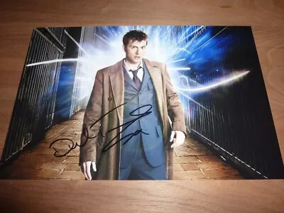 £50 • Buy DAVID TENNANT Signed 12X8 Photo DOCTOR DR WHO + COA
