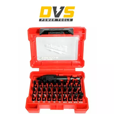£17.90 • Buy Milwaukee 4932464240 Shockwave Impact Duty Bit Set  32 Piece