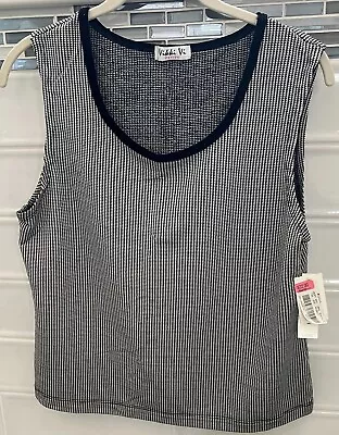 Vikki Vi Tank Top Size L Women's  Acetate Adults • $9.99