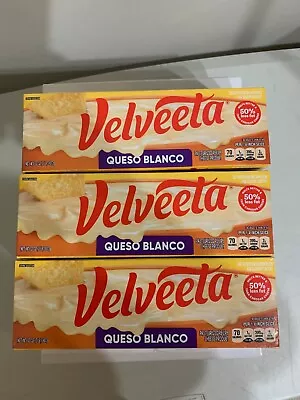 3 Velveeta Queso Blanco 32 Oz. Blocks Original Melting Cheese Dip & Sauce 04/24 • $24.95