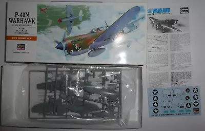 Hasegawa 1/72 Curtiss P-40N Warhawk (C1195) • $10