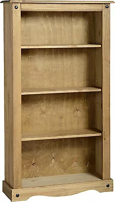 Mexican Pine Corona Medium Bookcase Shelves  • £96.99