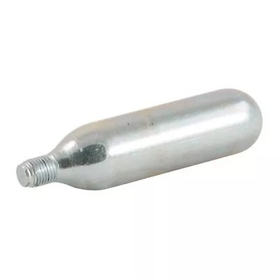 £8.99 • Buy 16g CO2 Threaded Cartridges Canisters C02 Inflators Tyre Bulb Cylinder Silver