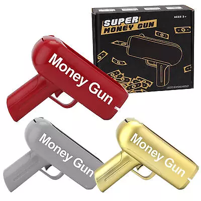 Make It Rain Money Machine Gun Shooter Cash Cannon Shoot Out 100pcs Bill • $26