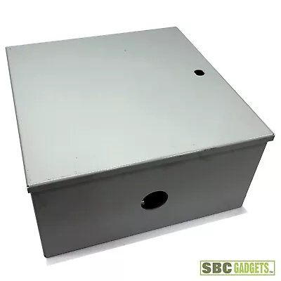 Metal Junction Box Metallic Panel Enclosure - 14 X 14 X 7 - Same Day Shipping • $29.99