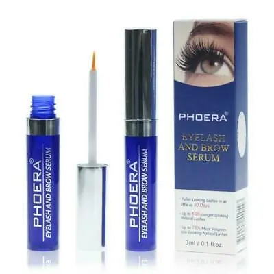 £3.99 • Buy Phoera Eyebrow Growth Serum Longer Strong Thicker Eyelash Enhancing Conditioner