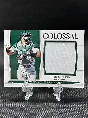 SEAN MURPHY 2022 National Treasures Colossal Worn Patch 28/99 Oakland • $5