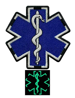EMT Medic EMS Paramedic Patch [Glow Dark -Hook Fastener -MG6) • $7.99
