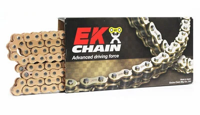 $119.95 • Buy Ek Oring Sr06 520 120 Links O-ring Gold Chain  Motorcycle Chain 14-520sro611-...