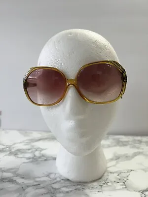 $67.50 • Buy Vintage Christian Dior 2035 Oversized Sunglasses Eyeglasses Frame Only 70s READ