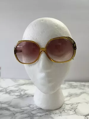 Vintage Christian Dior 2035 Oversized Sunglasses Eyeglasses Frame Only 70s READ • $52.50