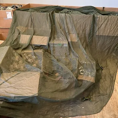 US Military Army Insect Net Bar Mosquito No See-Um Mesh Cot Tent Bed Cover USGI • $24.99