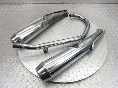 2015 14-16 Moto Guzzi V7 LL Stone Exhaust Pipe Tube Muffler Header Manifold • $297.59