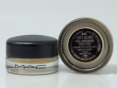 New MAC Pro Longwear Paint Pot Soft Ochre Yellow Beige Full Size Unboxed • $21.60