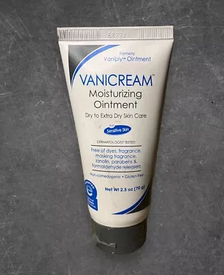 Vanicream Moisturizing Ointment Dry To Extra Dry Sensitive Skin Care 2.5 Oz • $31.99