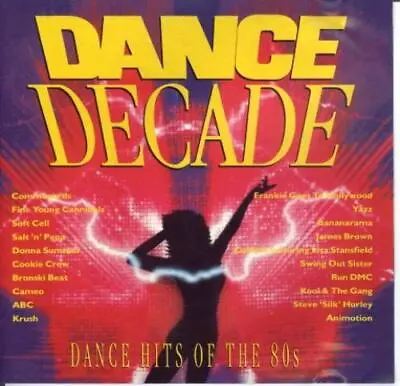 Various Artists : Dance Decade: Dance Hits Of The 80s CD FREE Shipping Save £s • £2.36