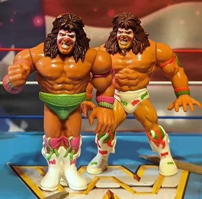 WWF WRESTLING (Hasbro 1990) Original ULTIMATE WARRIOR LOT Working VINTAGE  • $26.99