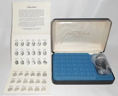 Franklin Mint Presidential Mini-Coin Set 36 Pieces Sterling Silver 1st Edition! • $69.50