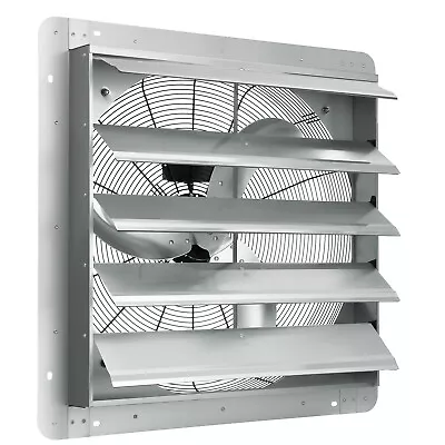 VEVOR Shutter Exhaust Fan Shop Exhaust Fan 24'' Wall Mounted Aluminum 3320 CFM • $147.99