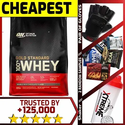 OPTIMUM NUTRITION 100% WHEY 10LB  // GOLD STANDARD 10lbs WPI WPC PROTEIN OPTION • $237.45