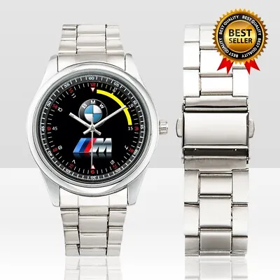 NEW BMW M Racing Logo Sport Metal Watch • $18.90