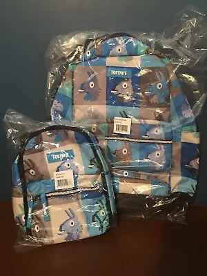 NEW Fortnite Blue Llama Multiplier Backpack/Lunchbox Set - Officially Licensed • $47.99