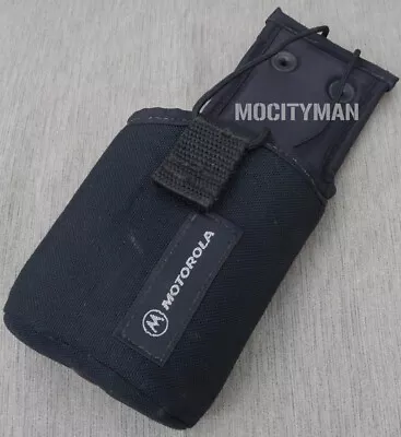 $15.25 • Buy Genuine Motorola Radio Carrying Case Nylon NTN7062A Fits Saber R Ruggedized