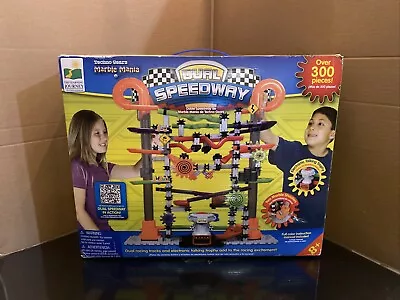 Techno Gears Marble Mania Dual Speedway RETIRED RARE Building Marble Fun NEW • $32.99