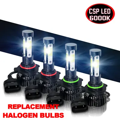 For Toyota Corolla 93-97 01-13 6000K 9005 9006 Combo LED Headlight High LOW Bulb • $23.99