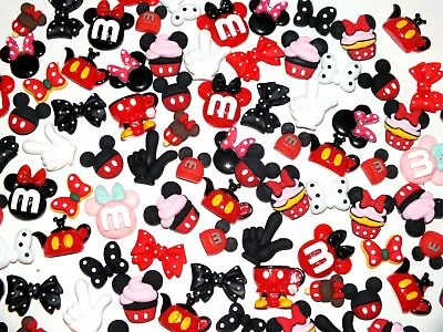 £3.99 • Buy Fun Cartoon Mouse Resin Flatback Charms Cabochon Mixed Decoden Choose QTY UK