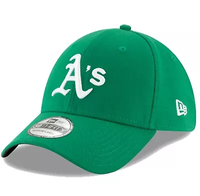 New Era Oakland Athletics Team Classic Green A's 39THIRTY Flex Hat CHILD YOUTH • $13.59