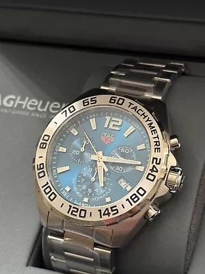 TAG Heuer CAZ101K.BA0842 Formula 1 Chronograph Quartz Blue Mens Watch • £431