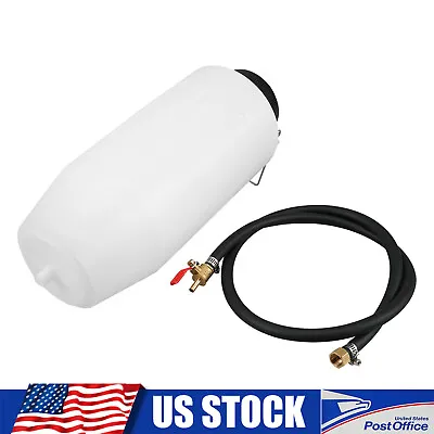 4L Motorcycle Auxiliary Fuel Tank Gas Container Oil Can Tuning Bottle Storager • $40.99