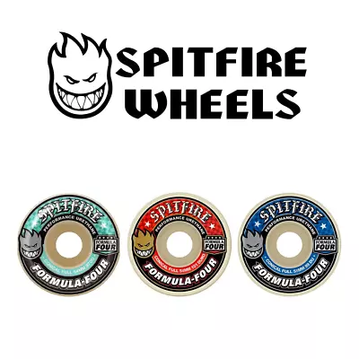 Spitfire Wheels Formula4 Conical FULL 97a/99a/101a Duro Set Of 4 • $37.95