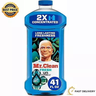 Mr. Clean 2X Concentrated Multi Surface Cleaner  All Purpose Cleaner 41 Fl Oz • $17.99